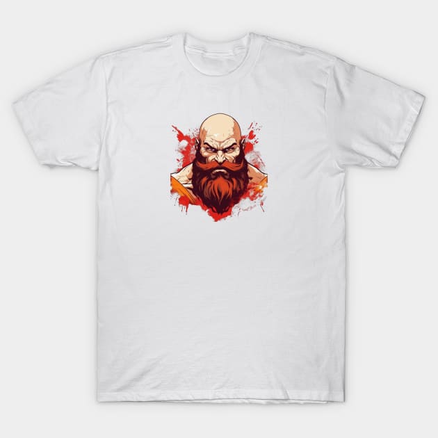 Zangief from Street Fighter Design T-Shirt by Labidabop